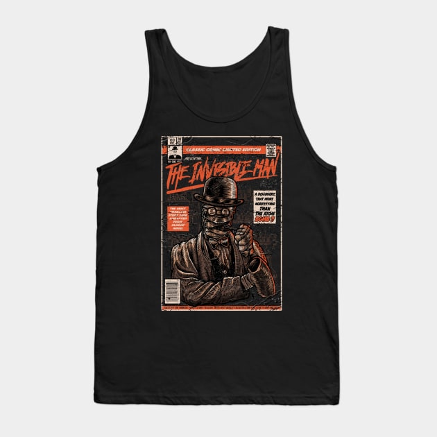 Invisible Tank Top by Dark Planet Tees